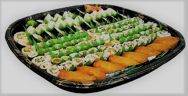 sushi tray party0